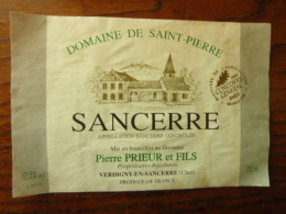 Domaine De Saint Pierre (Médaille D'Or) - SANCERRE - Pierre PRIEUR Et Fils à VERDIGNY EN SANCERRE - Sonstige & Ohne Zuordnung