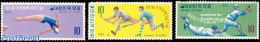 Korea, South 1970 Sport 3v, Mint NH, Sport - Baseball - Hockey - Sport (other And Mixed) - Swimming - Baseball