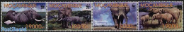 Mozambique 2002 WWF, Elephants 4v [:::], Mint NH, Nature - Animals (others & Mixed) - Elephants - World Wildlife Fund .. - Mosambik