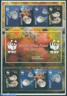 Palau 2006 WWF, Nautilus 2x4v M/s, Mint NH, Nature - Shells & Crustaceans - World Wildlife Fund (WWF) - Maritiem Leven