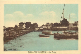 - Vendée -ref-F264- Fromentine - La Jetée - Bateaux - Edit. Rose - Ets Riviere Bureau - Pons - N° 5433 - - Other & Unclassified