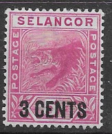 Malaysia Mlh * 1894 Tiger 5 Euros - Selangor