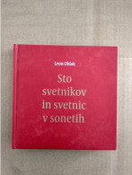 Slovenščina Knjiga STO SVETNIKOV IN SVETNIC V SONETIH - Slav Languages