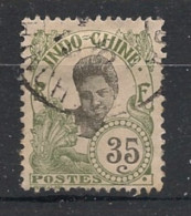 INDOCHINE - 1907 - N°YT. 50 - Cambodgienne 35c Olive - Oblitéré / Used - Gebraucht