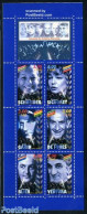 France 1998 Film Stars 6v In Booklet, Mint NH, Performance Art - Movie Stars - Stamp Booklets - Neufs