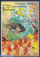 Guinea, Republic 2001 Tropical Fish 6v M/s, Mint NH, Nature - Fish - Poissons