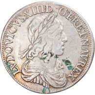 Monnaie, France, Louis XIII, 1/2 Écu, Deuxième Poinçon De Warin, 1/2 Ecu - 1610-1643 Ludwig XIII. Der Gerechte