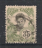 INDOCHINE - 1907 - N°YT. 50 - Cambodgienne 35c Olive - Oblitéré / Used - Oblitérés