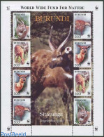 Burundi 2004 WWF, M/s (with 2 Sets), Mint NH, Nature - Animals (others & Mixed) - World Wildlife Fund (WWF) - Andere & Zonder Classificatie