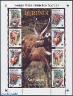 Burundi 2004 WWF, M/s (with 2 Sets), Mint NH, Nature - Animals (others & Mixed) - World Wildlife Fund (WWF) - Other & Unclassified