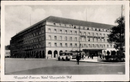 CPA Barmen Wuppertal, Hotel Wuppertaler Hof, Fahrzeuge, Passanten - Autres & Non Classés