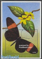 Central Africa 2002 Butterflies S/s, Heliconius Melpomene, Mint NH, Nature - Butterflies - Repubblica Centroafricana
