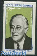 Dahomey 1970 F.D. Roosevelt 1v, Imperforated, Mint NH, History - Politicians - Other & Unclassified