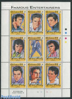 Gambia 1993 Elvis Presley 9v M/s, Mint NH, Performance Art - Elvis Presley - Popular Music - Elvis Presley