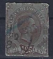 Italy 1884 / 88 Pacchi Ausgeschnitten  (o) - Postpaketten