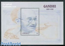 Liberia 1998 M. Gandhi S/s, Mint NH, History - Gandhi - Politicians - Mahatma Gandhi