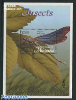 Micronesia 2002 Dragonfly S/s, Mint NH, Nature - Insects - Micronésie