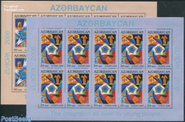 Azerbaijan 2006 Europa 2 M/s, Mint NH, History - Europa (cept) - Other & Unclassified