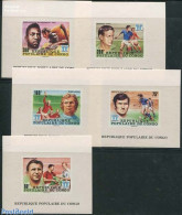 Congo Republic 1978 World Cup Football 5 Luxe S/s, Mint NH, Sport - Football - Andere & Zonder Classificatie
