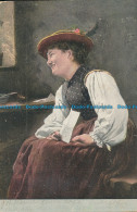 R154419 Old Postcard. Woman In Hat. 1904 - Monde