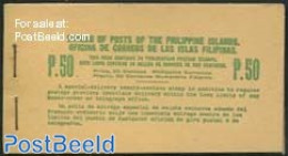 Philippines 1943 Definitives Booklet, Mint NH, Stamp Booklets - Non Classés