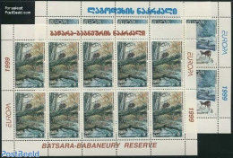 Georgia 1999 Europa, Parks 2 M/ss, Mint NH, History - Georgië