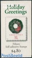 United States Of America 1998 Christmas Booklet, Mint NH, Religion - Christmas - Stamp Booklets - Ongebruikt