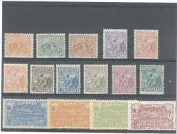 GUYANE  - 1922-26 -N°75 /90  N* - Unused Stamps