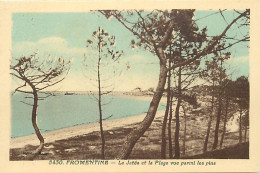 - Vendée -ref-F263- Fromentine - La Jetée - Et La Plage Parmi Les Pins -edit. Rose - Ets Rivière Bureau - Pons - N° 5430 - Autres & Non Classés