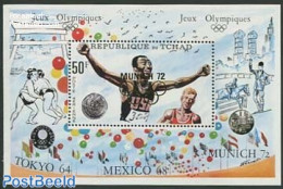 Chad 1972 Olympic Games S/s, Overprint, Mint NH, Sport - Other & Unclassified