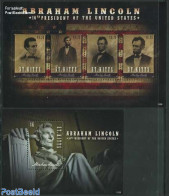 Saint Kitts/Nevis 2012 Abraham Lincoln 2 S/s, Mint NH, History - American Presidents - Politicians - Other & Unclassified
