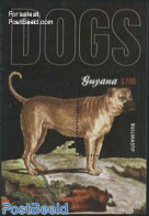 Guyana 2012 Evolution Of Dogs S/s, Mint NH, Nature - Dogs - Guyane (1966-...)