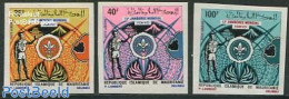 Mauritania 1971 World Jamboree 3v, Imperforated, Mint NH, Sport - Scouting - Other & Unclassified