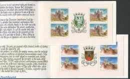 Portugal 1986 Castles, 2 Booklets, Mint NH, Stamp Booklets - Art - Castles & Fortifications - Ungebraucht