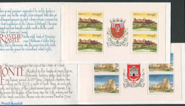 Portugal 1986 Castles, 2 Booklets, Mint NH, Stamp Booklets - Art - Castles & Fortifications - Nuovi