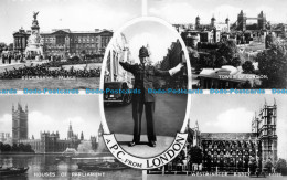 R154435 P. C. From London. Multi View. Valentine. RP. 1961 - Andere & Zonder Classificatie