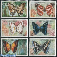 Grenada Grenadines 1997 Butterflies 6v, Mint NH, Nature - Butterflies - Grenade (1974-...)