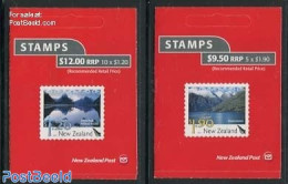 New Zealand 2010 Definitives 2 Booklets, Mint NH, Sport - Transport - Mountains & Mountain Climbing - Stamp Booklets -.. - Neufs