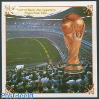 Korea, North 1985 World Cup Football S/s, Imperforated, Mint NH, Sport - Football - Korea (Noord)