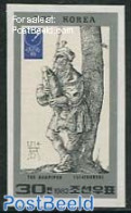 Korea, North 1982 Essen, Durer 1v, Imperforated, Mint NH, Performance Art - Music - Philately - Dürer, Albrecht - Pai.. - Musique