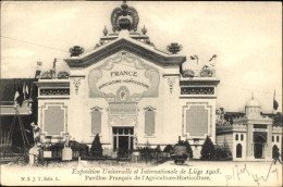 CPA Lüttich, Lüttich, Wallonien, Weltausstellung 1905, Französischer Pavillon - Autres & Non Classés