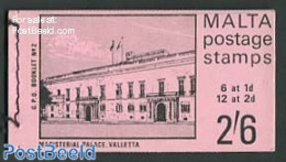 Malta 1970 Definitives Booklet 2/6, Mint NH, Stamp Booklets - Ohne Zuordnung