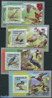 Chad 2012 Waterbirds 4 S/s, Mint NH, Nature - Birds - Ducks - Andere & Zonder Classificatie