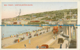 R154448 Sea Front. Weston Super Mare. 1950 - Monde