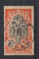 INDOCHINE - 1907 - N°YT. 54 - Cambodgienne 75c Rouge-orange - Oblitéré / Used - Oblitérés