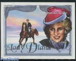 Mali 1997 Diana, Horse S/s, Imperforated, Mint NH, History - Nature - Charles & Diana - Kings & Queens (Royalty) - Hor.. - Familles Royales
