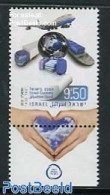 Israel 2013 Customs 1v, Mint NH, Transport - Various - Automobiles - Aircraft & Aviation - Ships And Boats - Globes - .. - Unused Stamps (with Tabs)