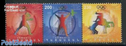 Armenia 2012 Olympic Games London 3v [::], Mint NH, Sport - Boxing - Olympic Games - Weightlifting - Pugilato