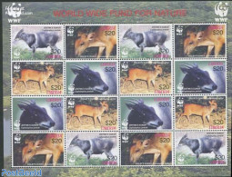 Liberia 2005 WWF M/s, Mint NH, Nature - Animals (others & Mixed) - World Wildlife Fund (WWF) - Autres & Non Classés