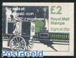 Great Britain 1994 Definitives Booklet, Experimental Motor Mail, Mint NH, Transport - Post - Stamp Booklets - Automobi.. - Autres & Non Classés